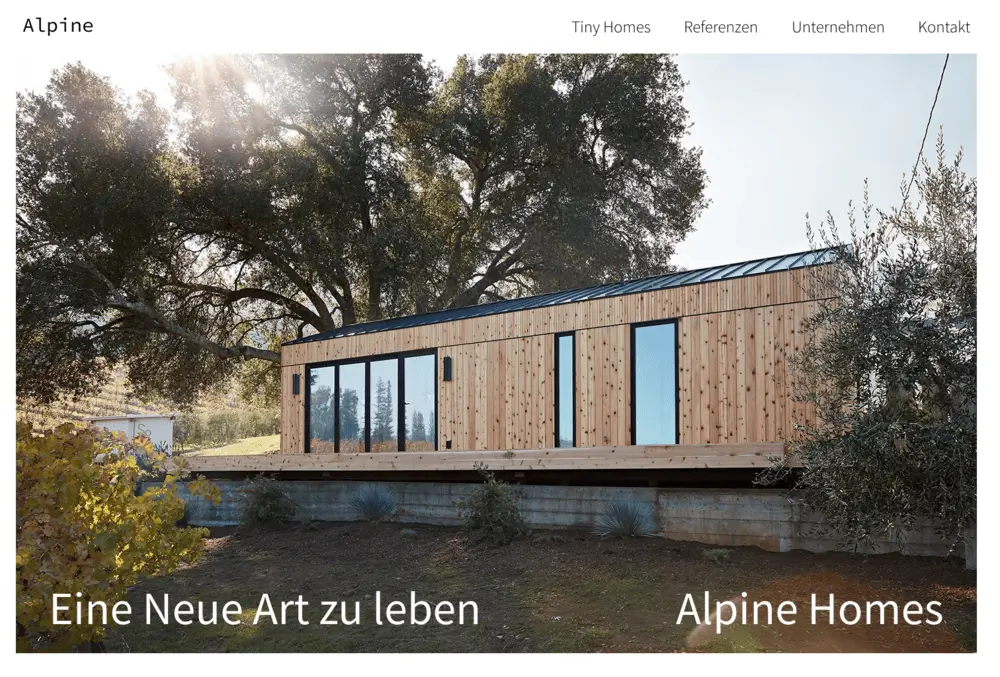 Beispiel: Weitläufig