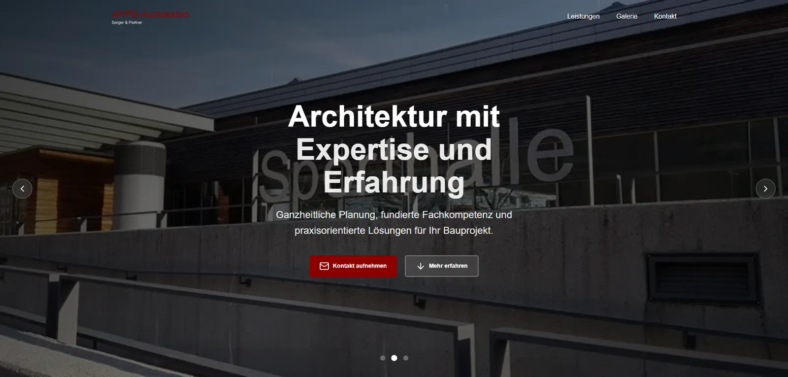 APPS Architekten — vorher